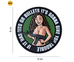 101 Inc. Patch - If it has Tits... - PVC