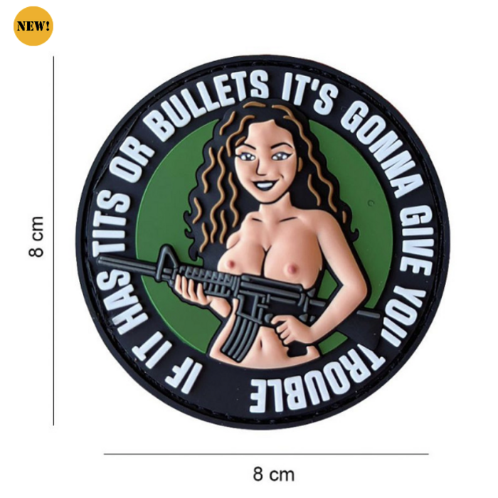 101 Inc. Patch - If it has Tits... - PVC