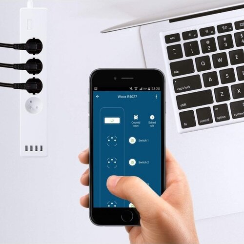 Woox Home  Woox Smart Multi Plug | R4027 | France-Belgium