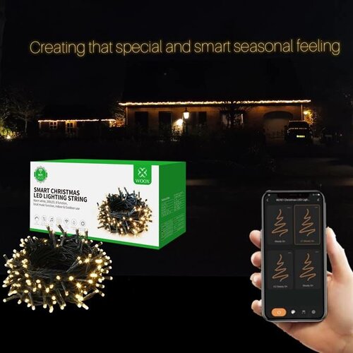 Woox Home Woox Smart Christmas LED Lighting String | R5151