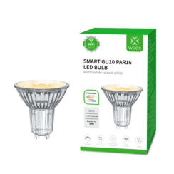 WOOX R5143 Smart WiFi LED PAR16 Spot crystal clear GU10 fitting