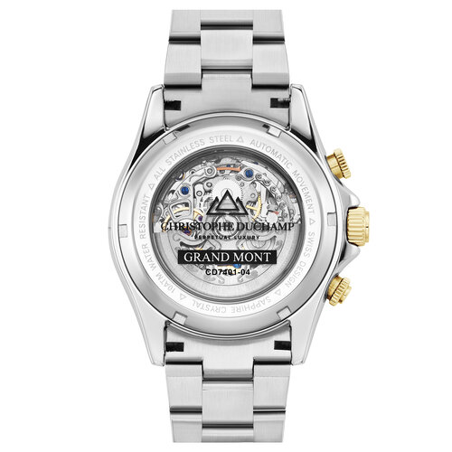 Christophe Duchamp Christophe Duchamp Grand Mont Automatic  - Gold/Silver/Black