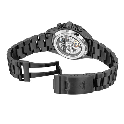 Christophe Duchamp Christophe Duchamp Grand Mont Automatic  -Black-Luxury men's watch