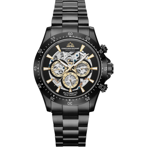 Christophe Duchamp Christophe Duchamp Grand Mont Automatic  -Black-Luxury men's watch