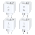 Woox Home 4-pack Woox energy monitoring Smart Plug EU | R6113