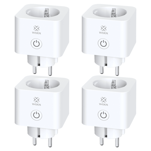 Woox Home 4-pack Woox energy monitoring Smart Plug EU | R6113