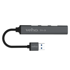 Veho TA-3 USB-A 4 port USB-A Mini hub | VAA-550-TA3-USB-A