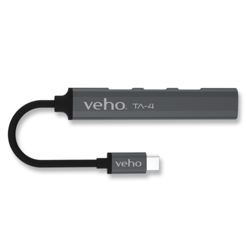 Veho Veho TA-4 USB-C 4 port USB-A Mini hub