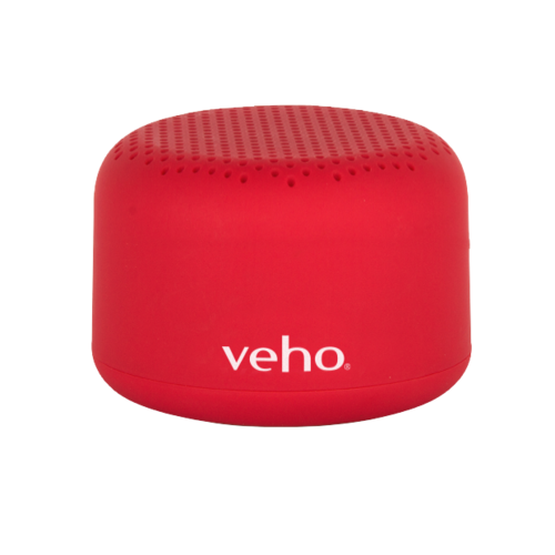 Veho Veho M3 Portable Rechargable Wireless Bluetooth speaker 3 Watts - Red