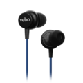 Veho Veho Z3 wired earphones with mic - Blue