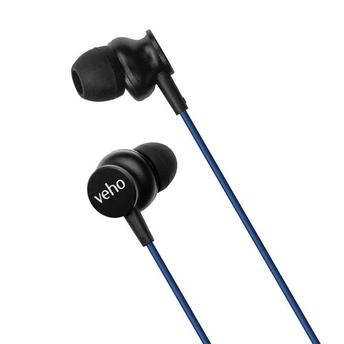 Veho Veho Z3 wired earphones with mic - Blue