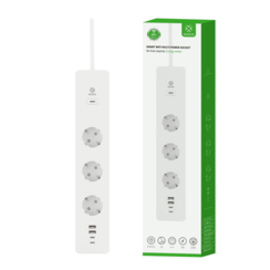 WOOX R6132 Smart WiFi Power Strip 16A Schucko type