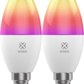 Woox Home WOOX R9075 2-Pack Slimme led lamp E14 RGB+CCT