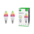 Woox Home WOOX R9075 2-Pack Slimme led lamp E14 RGB+CCT