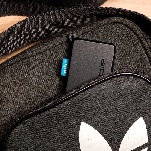 Veho Veho Pokket 1000mah keyring sized power bank - Black