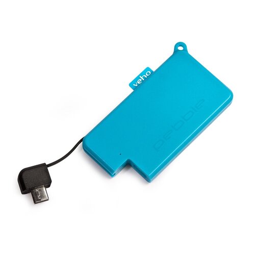 Veho Veho Pokket 1000mah keyring sized power bank - Blue