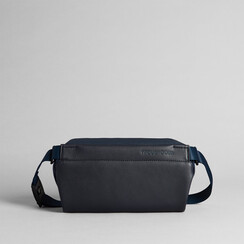 Sling Compact Vegan Leather Navy 3.7L