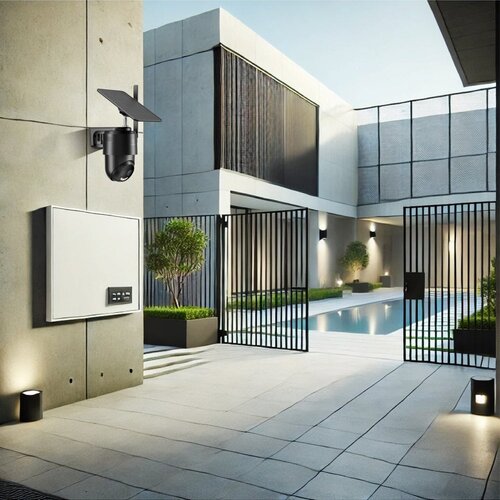 Woox Home WOOX R4250 Smart 4G Outdoor PTZ Camera with Solar panel kit