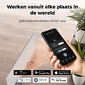AENO AENO GH3S slimme infrarood verwarmingspaneel - LED-scherm - Red Dot winnaar 2023 voor design en verwarmingstechnologie - Bluetooth - WIFI - 700 Watt - Elektrische kachel - Verwarmingsplaat - Infrarood + convectie - Wit
