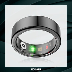 NOLATR Smart Ring CORE BASIC Black - Size 11