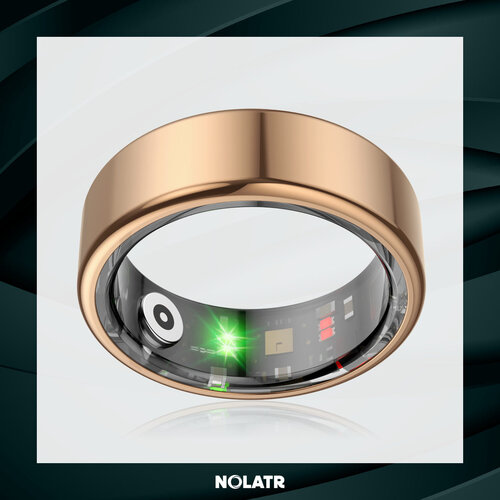NOLATR NOLATR Smart Ring CORE BASIC Rose Gold - Size 7