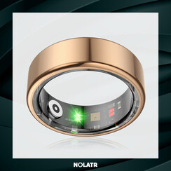 NOLATR Smart Ring CORE BASIC Rose Gold - Size 9
