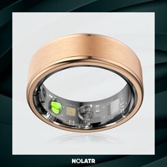 NOLATR CORE PLUS Smart Ring - Gold - Size 7