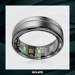 NOLATR CORE PRO Smart Ring - Zwart - Maat 7