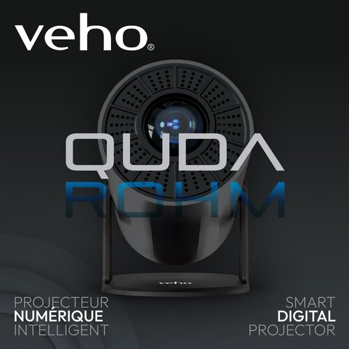 Veho Veho Quda ROHM Portable Projector | VPJ-002-GR