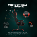 Game Hero Game Hero Winner X1 Gaming Chair - Red