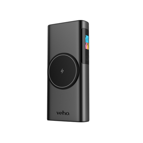 Veho Veho Pebble PQ22 Wireless Digital Power Bank - 100 Watt - 20000mAh | VPP-122-20KQ