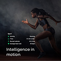 NOLATR NOLATR Motion - Step Counter - Sleep Tracker - Black