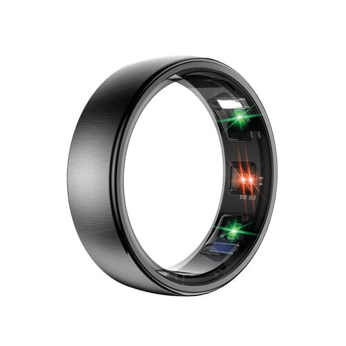 NOLATR NOLATR NEX Smart Ring - Stappenteller - Slaaptracker - Zilver - Maat 9