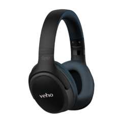 Veho ZB-8 Pro Bluetooth Wireless Active Noise Cancelling Headphones | VEP-866-ZB8-PRO-B