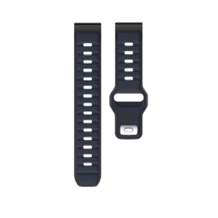 Veho Kuzo watch strap – grey silicone - VSM-S103-GR