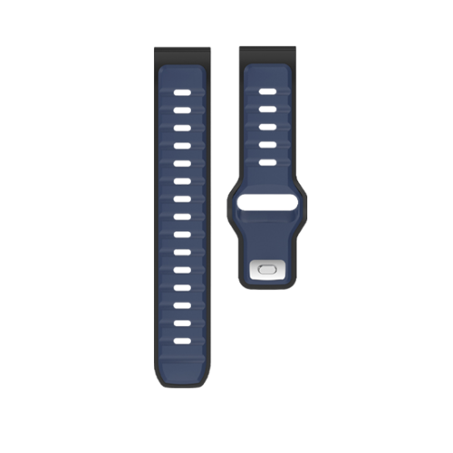 Veho Veho Kuzo watch strap – blue silicone - VSM-S101-BLE