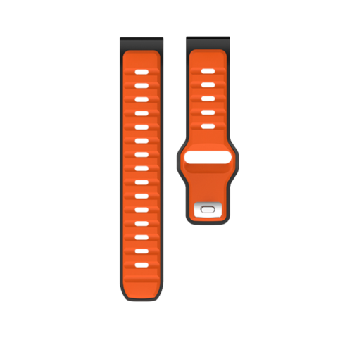 Veho Veho Kuzo watch strap – orange silicone - VSM-S100-OR