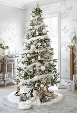 Kerstboom huren  Sparkling white