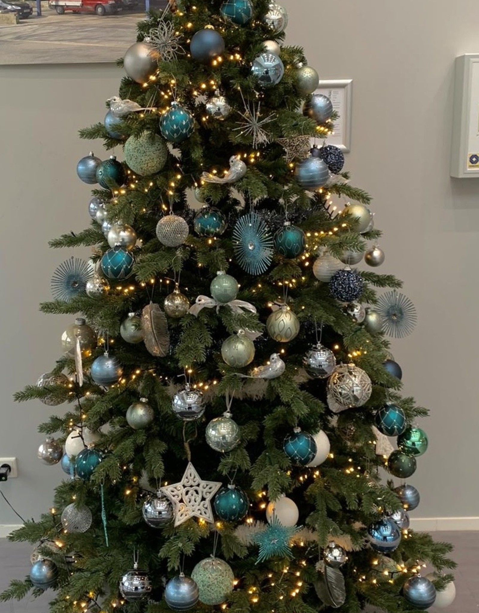 Iced Blue Kerstboom