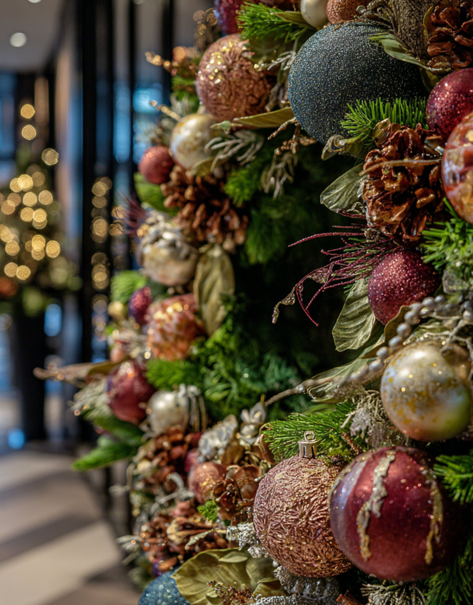 Grote kerstkrans huren