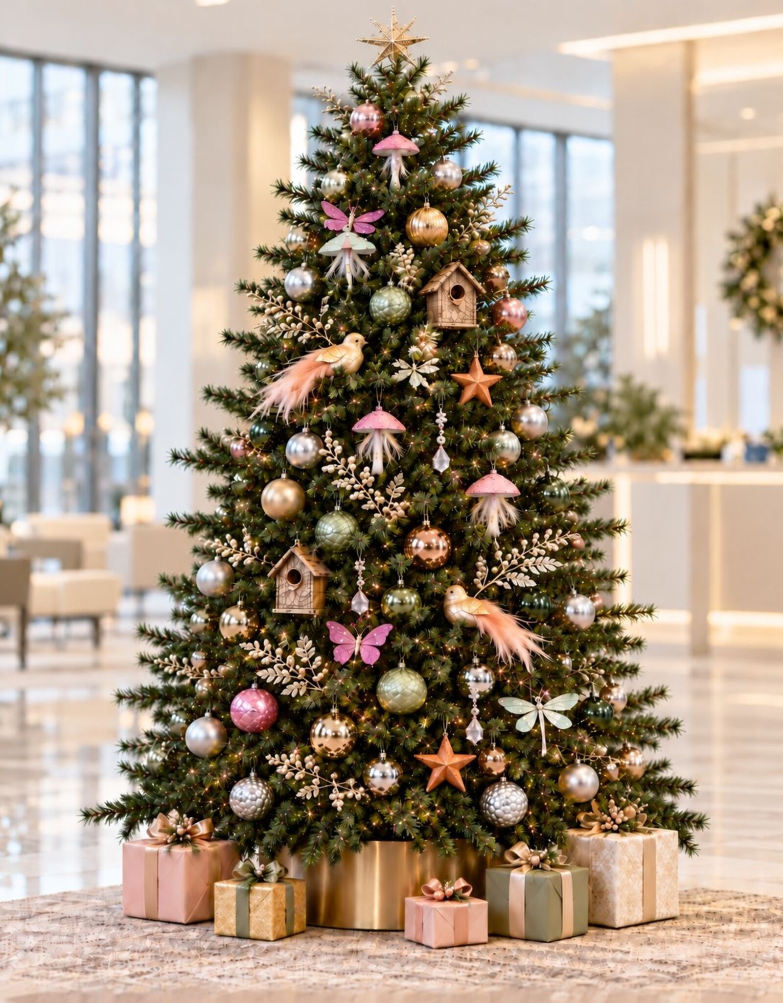 Sprookjesboom huren – luxe kerstboom met sprookjesachtige kerstdecoratie