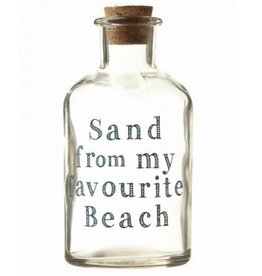 Glass Bottle Sand From Fave Beach