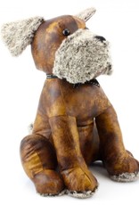 Faux Leather Doggy Doorstop