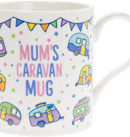 Mums Caravan Fine China Mug