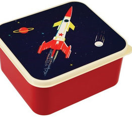 Space Age Square Lunch Box