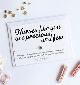 Nurses are Precious Wish Bracelet