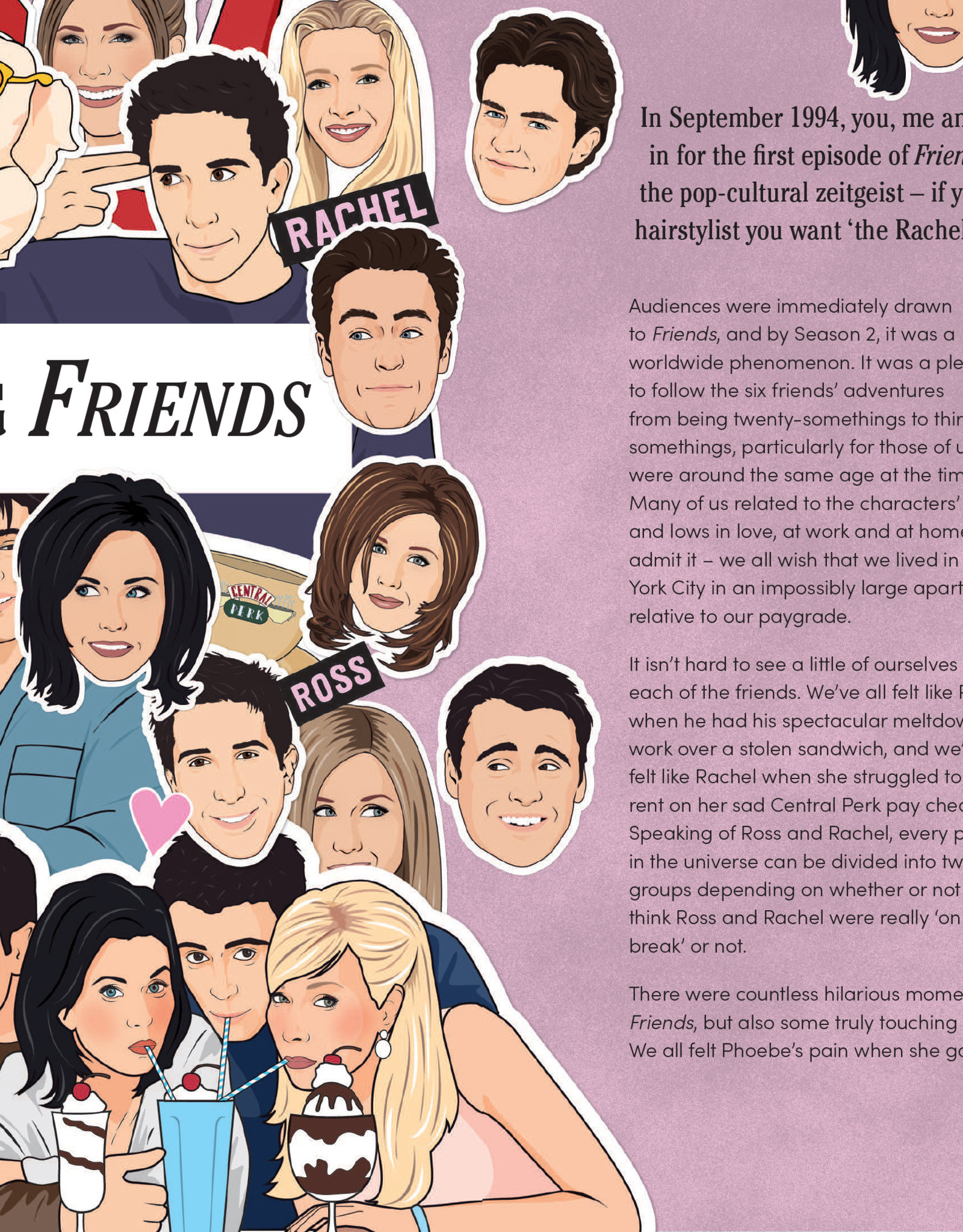 ILL BE THERE FOR YOU (FRIENDS UNOFFICIAL FAN GUIDE)