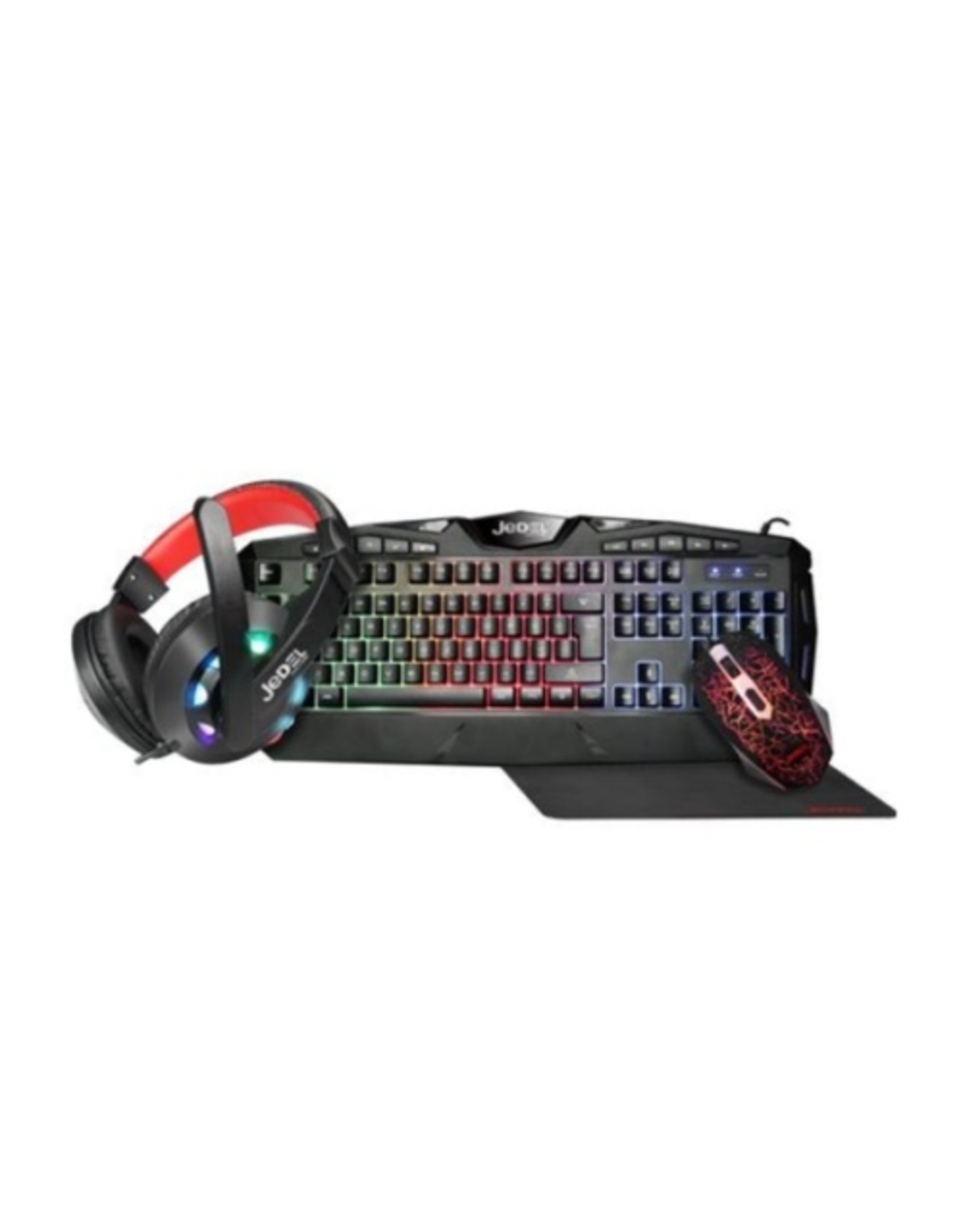 Jedel Cp 01 Guardian 4 In 1 Rgb Gaming Kit Keyboard Mouse Headset Mouse Mat Lasheen The Stationer