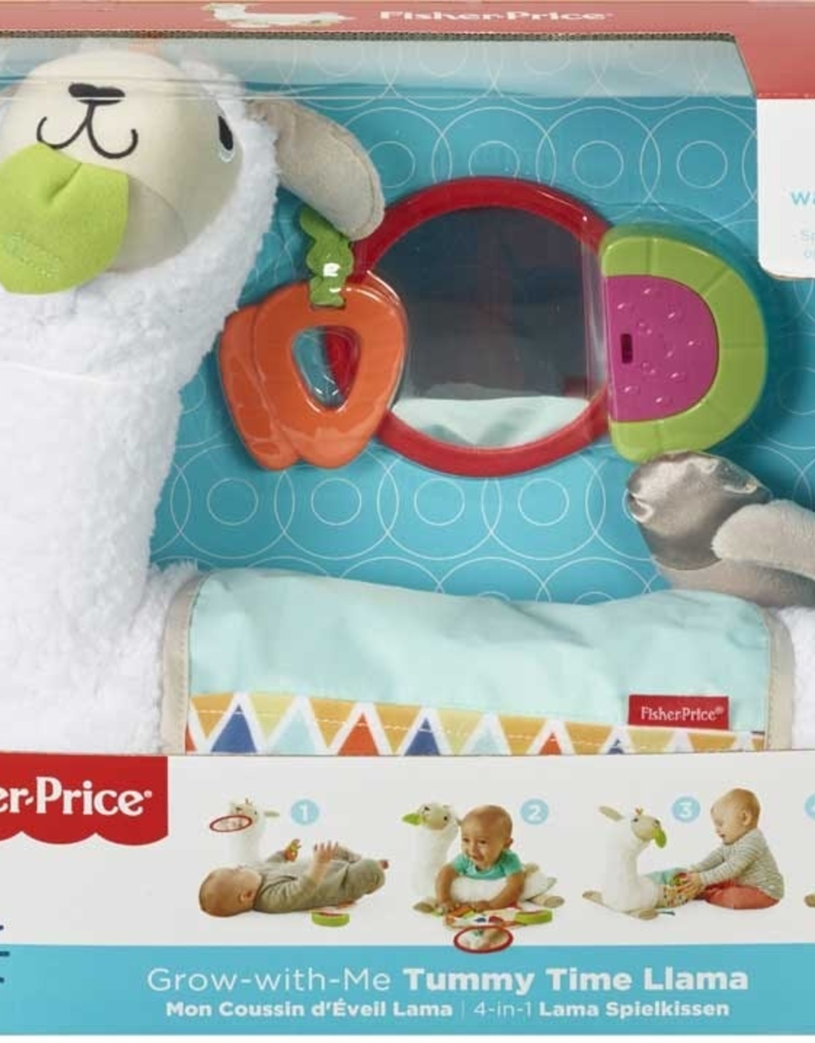 Fisher-Price - Grow-With-Me Tummy Time Llama
