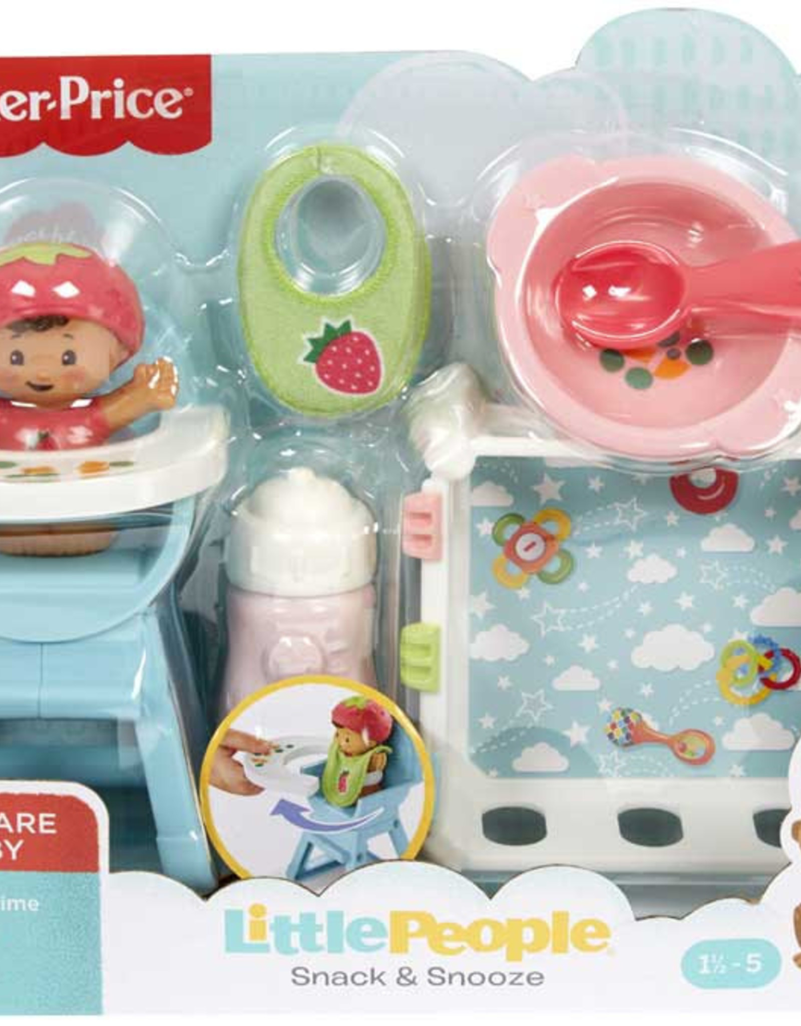 LITTLE PEOPLE BABIES DELUXE PLAYSETS ASST